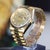 Metal Rolex Day-Date 18038 Champagne Diamond Dial 18k Gold 36mm Circa 1978 Watch For Sale - Image 7 of 18