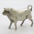 Vintage Italian Handmade Silver Bull Figurine, 1940s For Sale - Image 3 of 12