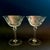 Colony Glass 1950s Mid Century Modern Colony “Danube” Etched Champagne Glasses – Set of 2 For Sale - Image 4 of 5