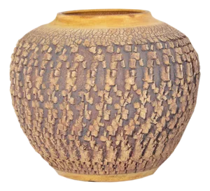 Signed Studio Pottery Vase by Barry Vantiger
