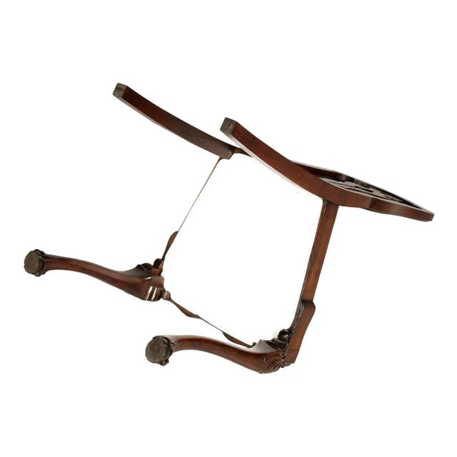 Wood 19th-Century Venetian Carved Walnut Chairs, Set of 6 For Sale - Image 7 of 8