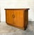 Mid 20th Century Vintage MCM Flip-Top/Fold-Out Dry Bar on Casters For Sale - Image 5 of 8
