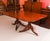 Antique Regency Revival Triple Pillar Dining Table Whytock & Reid 20th Century, 1890s For Sale - Image 9 of 17