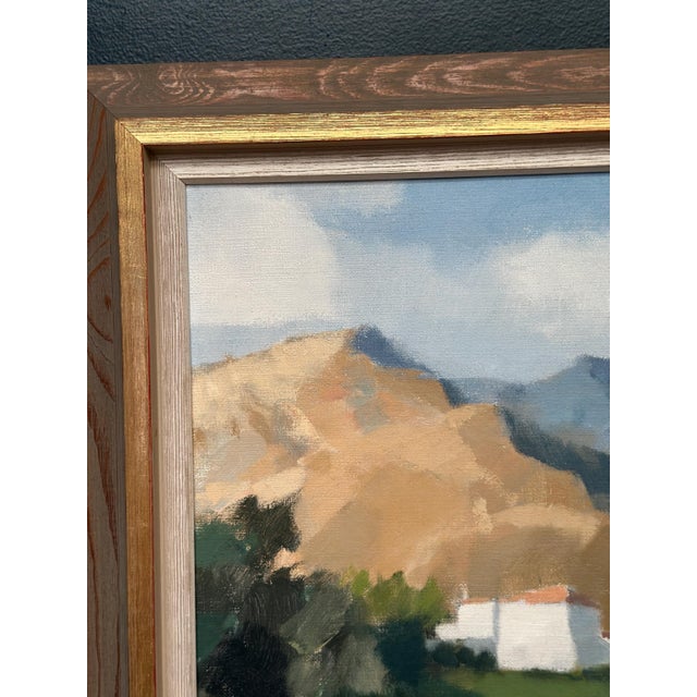 Stig Wernheden, Greek Landscape, 1960s, Oil on Canvas, Framed For Sale - Image 8 of 18