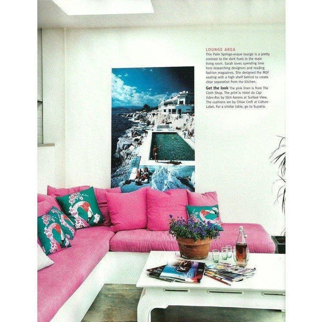 Slim Aarons Original Slim Aarons "Hotel De Cap Eden Roc" Photographic Print For Sale - Image 4 of 6