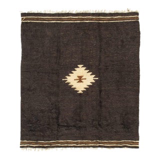 Pasargad DC Antique Mohair Wool Navajo Design Rug For Sale