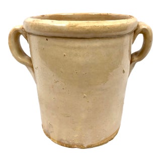 Antique Italian Confit Pot For Sale