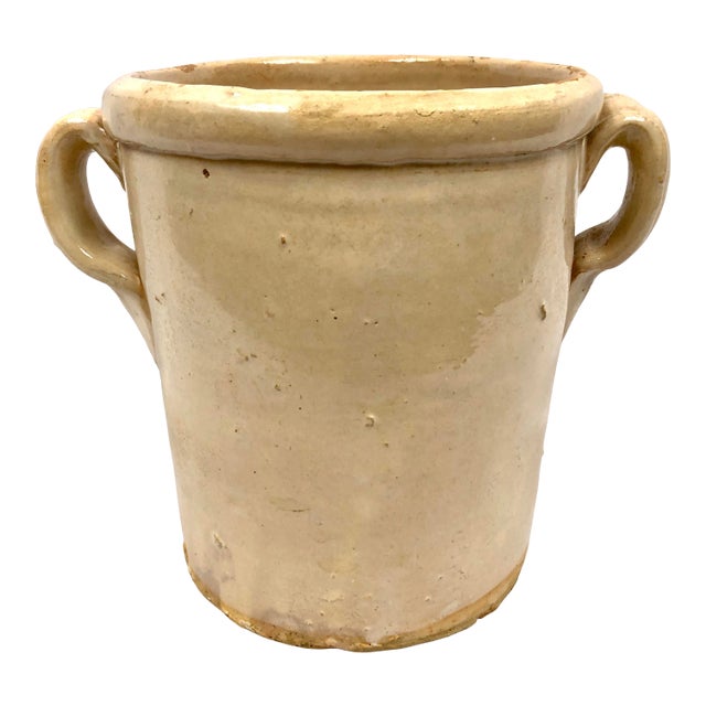 Antique Italian Confit Pot For Sale