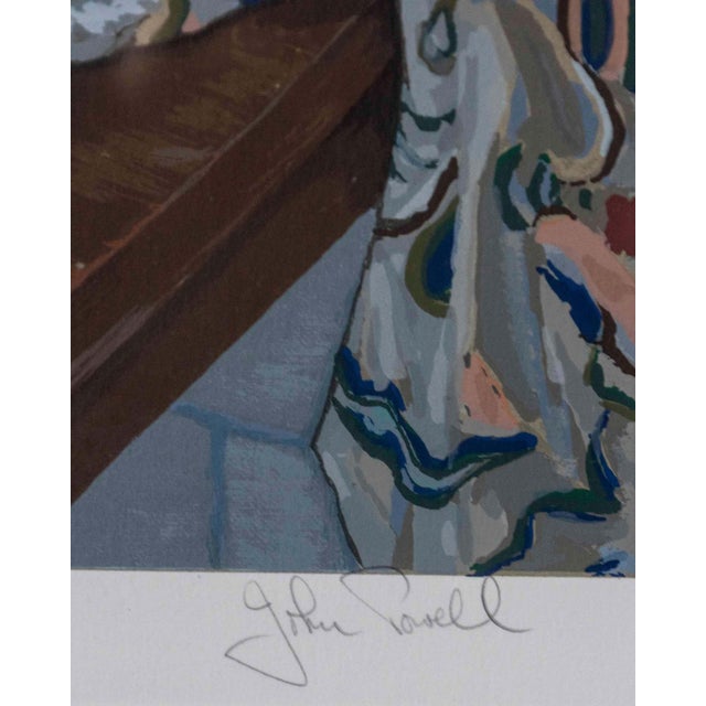 John Powell Limited Edition Serigraph, French Still Life, Late 20th Century For Sale - Image 4 of 7