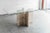 Glass & Travertine Dining Table by Willy Ballez For Sale - Image 15 of 18