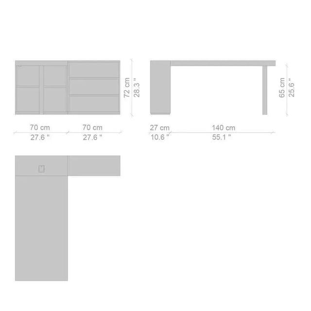 Not Yet Made - Made To Order LC16 Writing Desk with Shelves by Le Corbusier for Cassina For Sale - Image 5 of 6