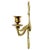 Brass Vintage Andrea by Sadek Brass Rope & Tassel Two-Light Wall Sconces - A Pair For Sale - Image 8 of 10