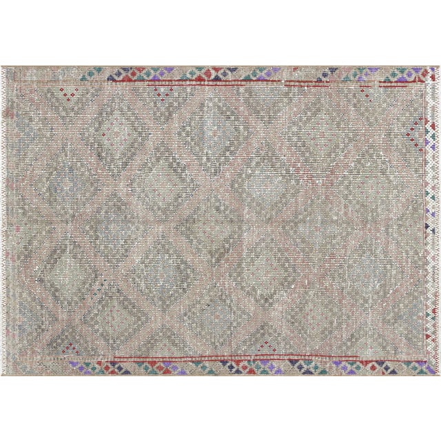 1950s Turkish Kilim For Sale In Los Angeles - Image 6 of 6
