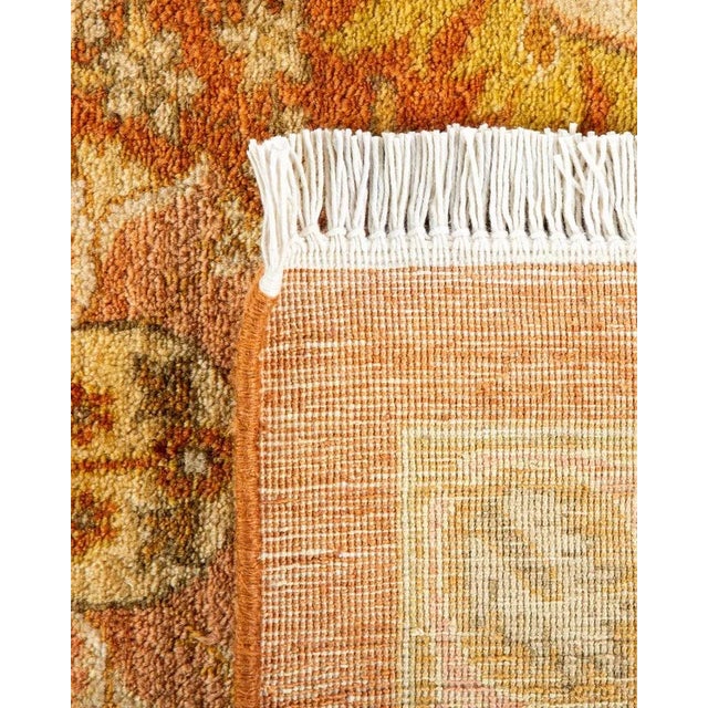 2000 - 2009 Mogul, One-of-a-Kind Hand-Knotted Area Rug in Brown, 8' 2" x 10' 7" For Sale - Image 5 of 8