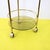 Descrizione articolo: carrello portaoggetti in metallo e vetro altezza: 71 diametro: 34 this piece is attributed to the...