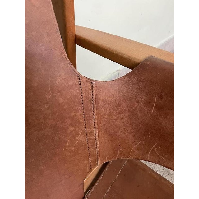 Wood Trienna Lounge Chair by Carl-Axel Acking, 1957 For Sale - Image 7 of 9