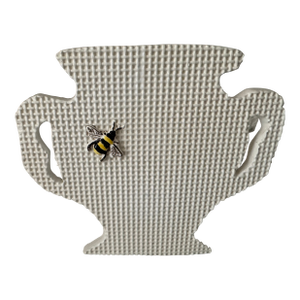 Screen Door Silhouette Vase