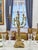 Rococo Brass Candlestick For Sale - Image 9 of 9