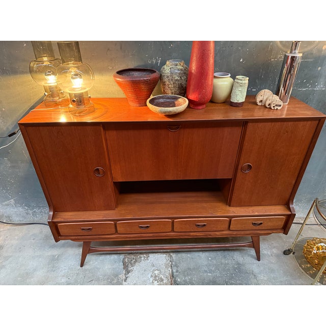 Sideboard by Louis Van Teeffelen for Wébé, 1960s For Sale - Image 9 of 12
