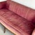 Antique Rose Velvet Hand-Carved Sofa For Sale - Image 12 of 12