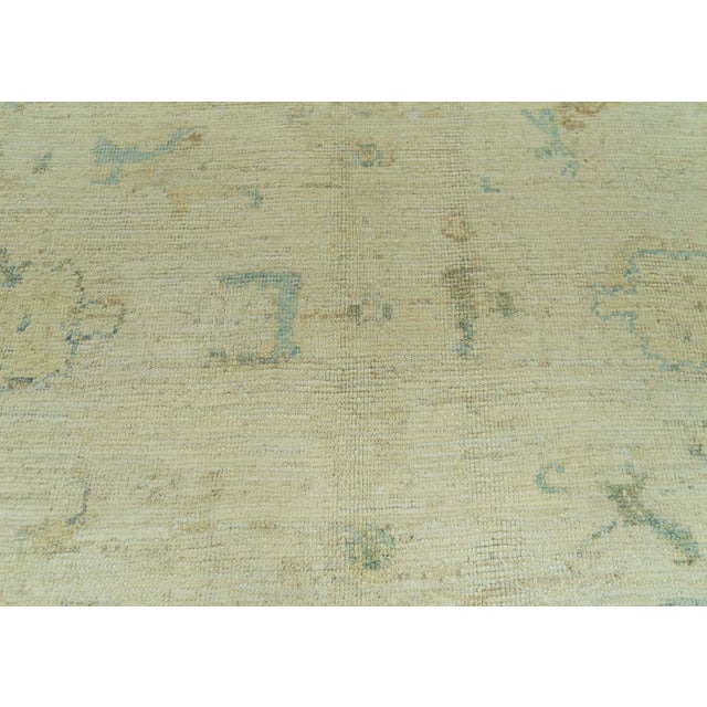Turkish Turkish Oushak Rug 7'2" x 11'5" #19096 For Sale - Image 3 of 8