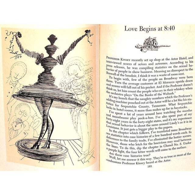 Paper "Wine, Women and Words" 1948 Rose, Billy (Signed) For Sale - Image 7 of 12