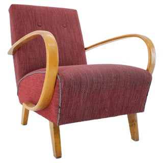 Armchair by Jindrich Halabala, 1950s For Sale