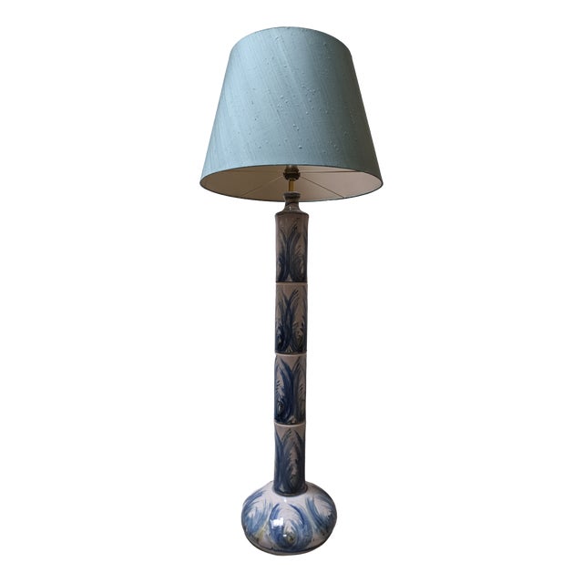 Ceramic Floor Lamp by Viggo Kyhn, Denmark, 1960s For Sale