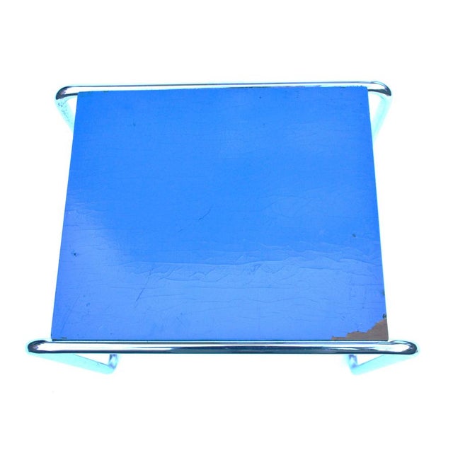 B9 B Table by Marcel Breuer for Gebrüder Thonet, 1930s, in Very Good conditions. Designed 1920 to 1949 This piece has an...