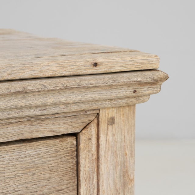 19th Century French Oak Bedside Table For Sale - Image 9 of 18
