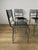 Vintage Sandows 101 Steel Chairs by René Herbst for Pallucco, 1980s, Set of 4 For Sale - Image 6 of 9