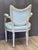 Late 18th Century Gustav III White-Painted and Upholstered Chair For Sale - Image 9 of 10