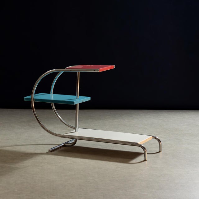 Functionalist Flower Etager by Jindrich Halabala for Up Závody, 1930s For Sale - Image 6 of 6