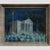 1930s Abraham Hankins (1904-1963) Impressionist Moonlight Over the Chapel Painting, Framed For Sale - Image 5 of 5