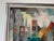 1970s 1970’s Mid-Century Impressionist Geometric Abstract Cityscape Oil on Canvas Painting, Framed For Sale - Image 5 of 12