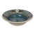 Signed Mary White Kentucky Studio Pottery Bowl, Blue-Green Glazed Artisan Ceramic For Sale