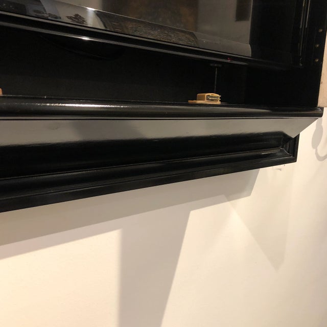 Silver 1990s Wall Mounted Tv Display Unit For Sale - Image 8 of 10