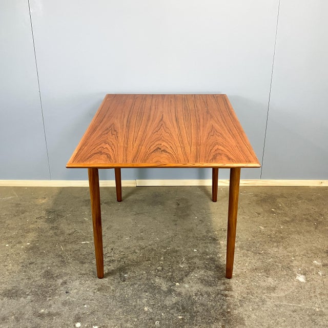 Wood Vintage Dining Table in Teak, 1960s For Sale - Image 7 of 9