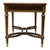 Louis XVI Style Walnut & Ormolu Marquetry & Inlaid 1-Drawer Library Table C1890 For Sale - Image 17 of 18