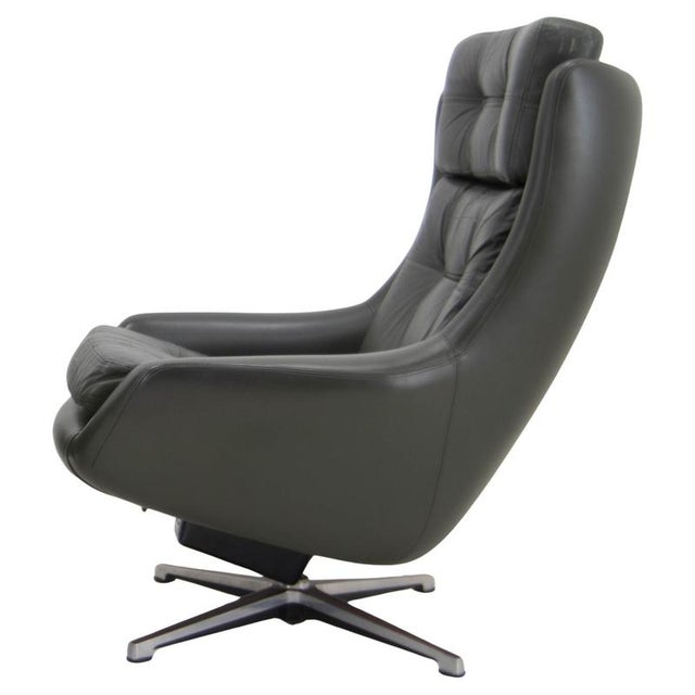 Mid-Century Modern Swivel Rocking Chair, 1970s For Sale - Image 12 of 12