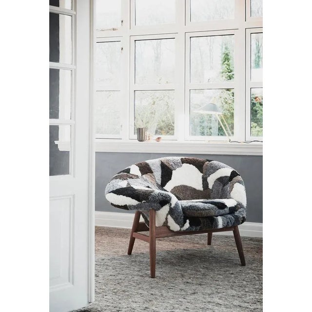 Hans Olsen Fried Egg Left Lounge Chair in Dark Ochre by Warm Nordic For Sale - Image 4 of 13