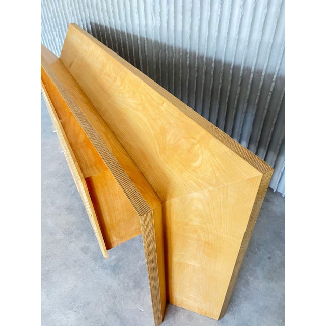 Handmade Asymmetrical Sideboard, 1980s For Sale - Image 16 of 18