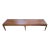 1960s Lane Rhythm 6 Leg Walnut Coffee Table For Sale
