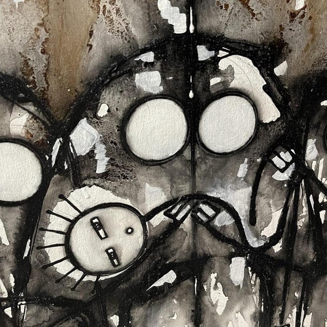 Jean-pierre katembwe, oil on canvas 2017 painting in perfect condition. Artist / designer: jean-pierre katembwe (1964 - )....