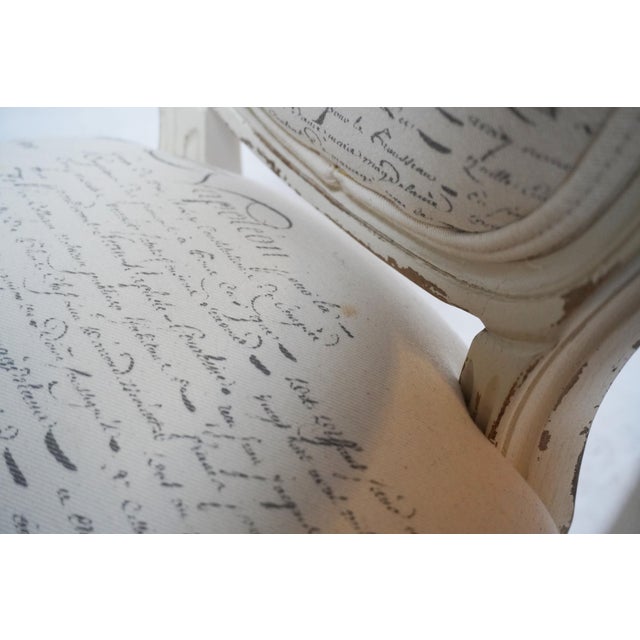 Late 20th Century Child’s Armchair in the Style of Louis XVI For Sale - Image 11 of 13