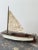 Folk Art Antique Folk Art Wood Pond Sail Boat, Circa 1920s For Sale - Image 3 of 18