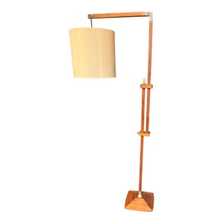 Vintage David Linley Adjustable Floor Lamp For Sale