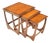 Set of 1960s G-Plan Astro Teak Nesting Tables-Unmarked For Sale