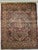 19th Century Kerman Lavar Rug, Hand-Knotted Wool, Floral Pattern, Ivory & Red, 4x5 For Sale - Image 12 of 18