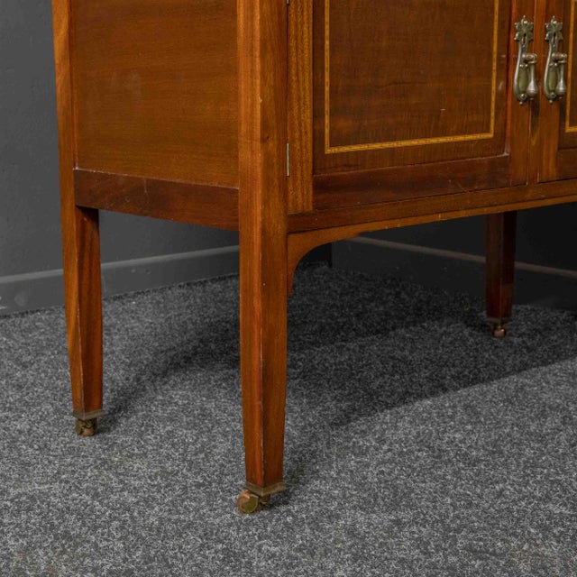 Edwardian Mahogany Washstand, 1890s For Sale - Image 13 of 14